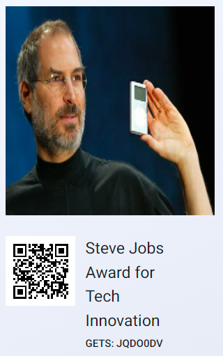 steve jobs badge tech innovation