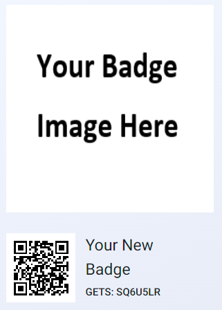 your badge image badge